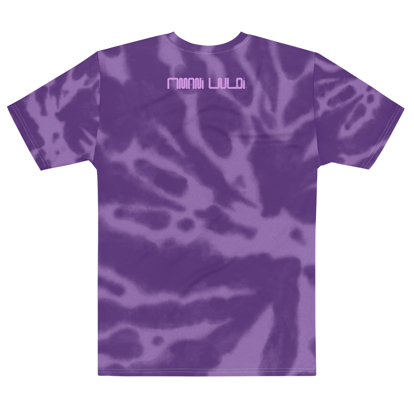 Purple Tie dye Men's t-shirt
